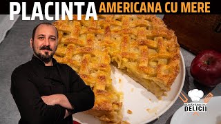 Plăcinta americană cu mere Aromă autentică, experiență delicioasă! 🍎🥧