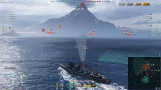 World of Warships: Split DD, How To Spot Properly