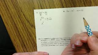 12.3 Notes: Solving Radical Equations