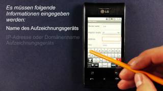 Mobiles Monitoring auf einem Handy mit Android