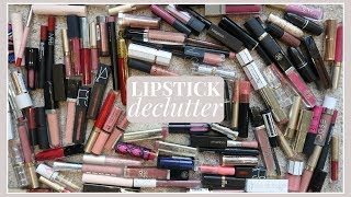 SAVAGE Lipstick Declutter | Getting rid of 70% ... what made the cut??