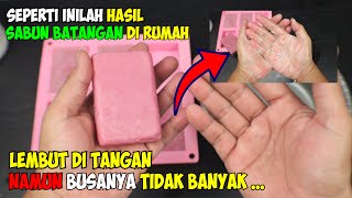 TERNYATA SEPERTI INILAH SABUN BATANGAN HANDMADE || TUTORIAL CARA MEMBUAT SABUN BATANGAN