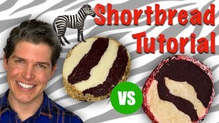 How to Make the Famous Zebra Shortbread Cookie: Bon Appétit  Test #5