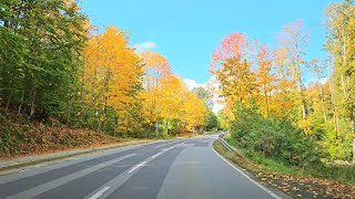 Autumn Driving in Germany 🇩🇪 | German Village Wehrsdorf | 4k