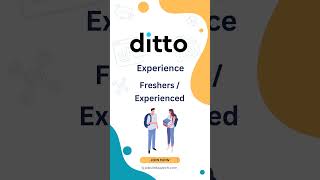 Ditto Insurance Advisor role 2023 || Apply now #ditto #jobsearch #jobs #jobs2023 #jobsforfreshers