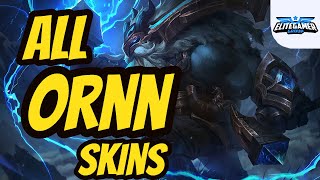 All Ornn Skins Spotlight League of Legends Skin Review