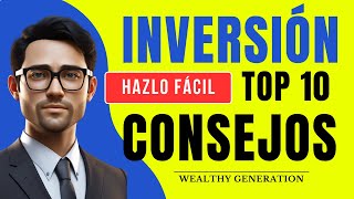 🔥💸 TOP 10 Consejos Inversión | Aprende a Invertir HOY y Construye Riqueza | Wealthy Generation🌱📊