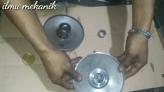 cara pasang bearing pully vario dengan mudah