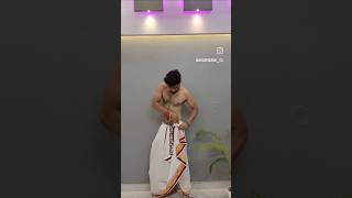 Indian dhoti style | How to wear dhoti in vrindavan style #dhoti #dhotitutorial #vrindavan