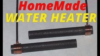 How To Make Homemade Water Heater Using Battery Carbon Rod   || DIY