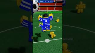 Monke warrior gets into football #roblox #football #monke #shorts