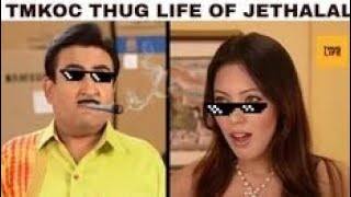 jethalal and  babita ji thugh life  new video #Shorts