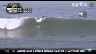 Polémico heat entre Carlos Muñoz y Gabriel Medina