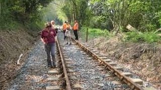 KESR & RVR Extension to Udiam Farm  trackbed walk September 2016