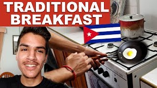 Cooking Cuban Breakfast