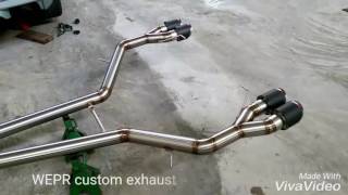 BMW M6 sports exhaust