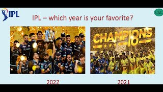 IPL Recap : 2022 vs 2021 - play-off stage, points table, orange cap, purple cap and MVP details