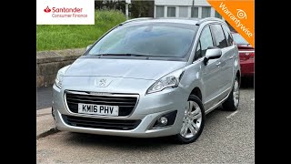 2016 Peugeot 5008 1.6 BlueHDi Active Euro 6 (s/s) 5dr, KM16PHV - Premier Car Sales Ltd, Preston