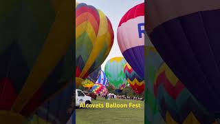 Had a great time at the Alcovets Balloon fest in Burlington NC #hotairballoon #alcovets #balloon