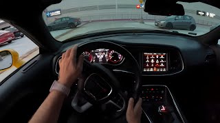 Dodge Challenger Night Drive POV