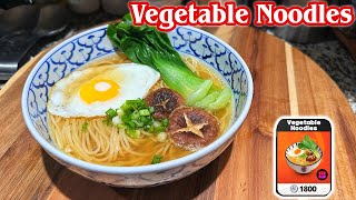 Vegetable Noodles Recipe from Zenless Zone Zero | ALEX MAKES