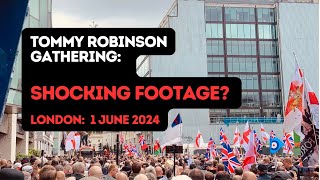 Tommy Robinson March - Respectful and Trouble Free.