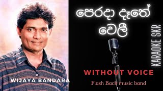 Perada dathe weli without voice | vijayabandara | Flash back