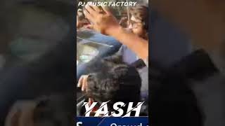 ROCKING STAR YASH IN DELHI PJ MUSIC FACTORY #shorts #kgf2