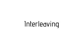 How to pronounce Interleaving / Interleaving pronunciation