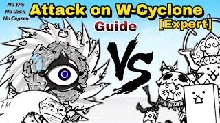 How to Beat the Easiest Cyclone Stage ever! (Battle Cats)