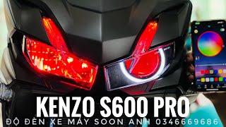 #WINNERX V4 2024 ĐỘ BI CẦU LED KENZO S600 PRO - WINNER X V4 độ bi cầu thử sáng quá ngon - 0346669686