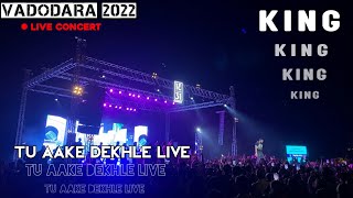 KING CONCERT VADODARA 2022 |  @King Maan meri jaan Live | Vlogs Of Kuldeep