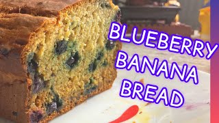 Easy Blueberry Banana Bread Recipe | Sasha's Homemade Cooking