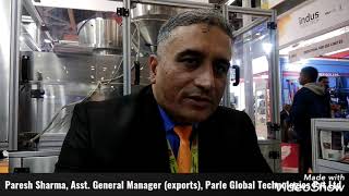 Paresh Sharma, Asst. General Manager- Exports, Parle Global Technologies, Mumbai