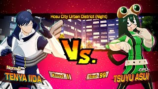 Tenya Iida vs Tsuyu Asui - My Hero One's Justice