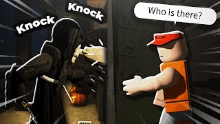 The killer pretends to be my friend... (Roblox Short Horro)