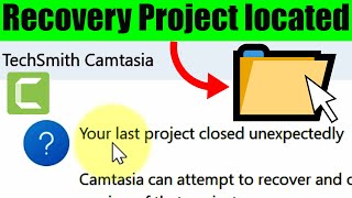 Where is the Recovery Project located Camtasia