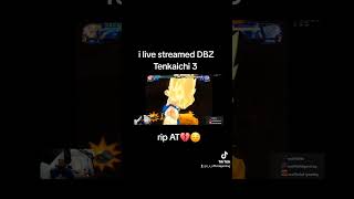 I live streamed Dragon Ball Z Budokai Tenkaichi 3 RIP Akira😔💔