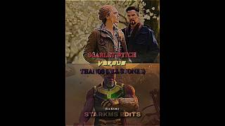 Scarlet witch Vs Thanos | #marvel #shorts