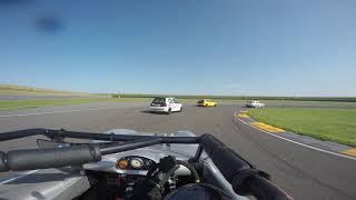 Mark De Spong Ginetta G20 Anglesey Trac Môn CNC Heads BARC Qualifying 2 21.9.19