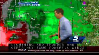 KOCO OKC TORNADO EMERGENCY NEWS COVERAGE MAY 31 634 1010PM 005