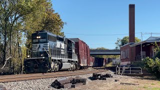 NS SD40-3 6403 Leads Turn T21-21 on 10/21/24