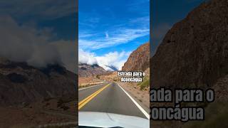 Esse cenário é espetacular - a estrada de Mendoza para o Aconcágua é uma das mais lindas do mundo!