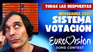 Cambios VOTACIONES Eurovision 2023 Novedades