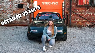 FROM RUST TO RICHES | Master Detailer Takes On 24 Year Old Project Mazda MX5