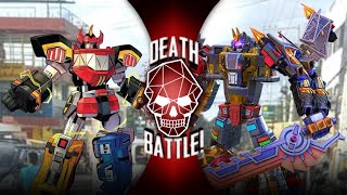 Fan Made DEATH BATTLE Trailer: Megazord vs Volcanicus (Power Rangers vs Transformers)