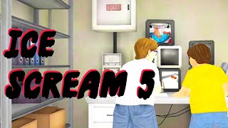 Прохождение мороженщика 5 // Ice Scream 5