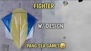 PAANO GUMAWA NG SARANGGOLA - FIGHTER +TIPS PANO AYUSIN ANG IKOT NG IKOT NA SARANGGOLA