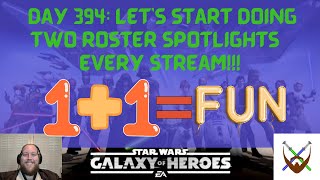 Day 394: Let's start doing 2 Roster Spotlights every Stream!!!