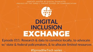 Digital Inclusion Exchange 011 - Research and data to convince, to advocate, and to allocate